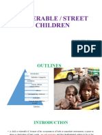 Vulnerable / Street Children: Presented by Gayatri Zad Roll No: 14 Div: B