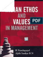 Indian Ethos and Values in Management by R. Nandagopal Ajith Sankar R. N.