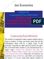 Labor Economics: Chapter-05 Compensating Wage Differentials