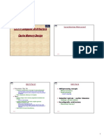 CS 211: Computer Architecture Cache Memory Design