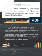 Materi Aku Pribadi Yang Unik