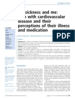 My Sickness and Me, Men With Cardiovascular Disease and Their Perceptions of Their Illness and Medication
