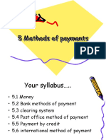 Methods of Payments