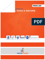 Hetal Tools Price List