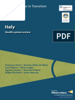 Italy: Health Systems in Transition