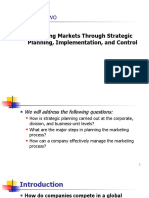 Chapter Two: Winning Markets Through Strategic Planning, Implementation, and Control