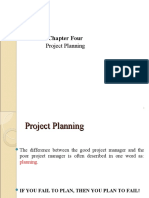 Chapter Four Project Planning Main