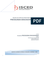 Modulo de Psicologia Educacional - ISCED Beira