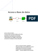 Acceso A Base de Datos