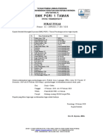 SURAT TUGAS Pembimbingan 3 - 19 Februari 2020