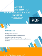Introduction To Taxation and Uk Tax System: Msc. Nguyen Thuy Trang Academy of Finance