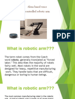 Alexa Based Voice Controlled Robotic Arm: Made By: Abcdefgh