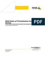 2010 State of Virtualization Security Survey