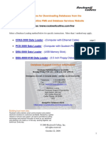 Instructions For Downloading Databases From The Rockwell Collins FMS and Database Services Website