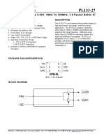 Low - Pow Er, 1.62V To 3.63V, 1Mhz To 150Mhz, 1:2 Fanout Buffer Ic