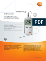 Temperature Measuring Instruments for Food Safety