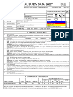 Mineral Brake Fluid MSDS