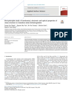 Applied Surface Science: Full Length Article