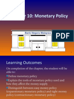 Chapter 10: Monetary Policy: Bank Negara Malaysia