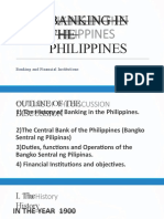 Banking in THE Philippines: Banking and Financial Institutions