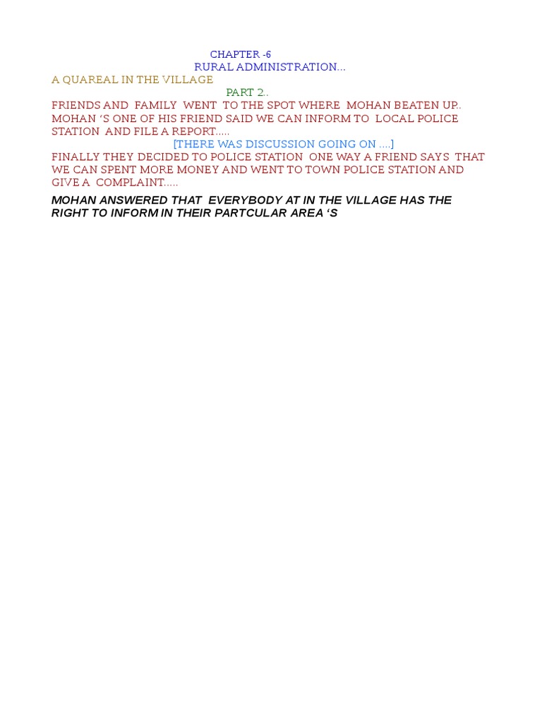 SPL Revise Chapter 6 Part 2 | PDF | Mystery, Thriller & Crime Fiction