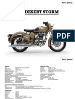 Classic 500 Desert Storm Specifications
