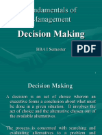 Decision Making