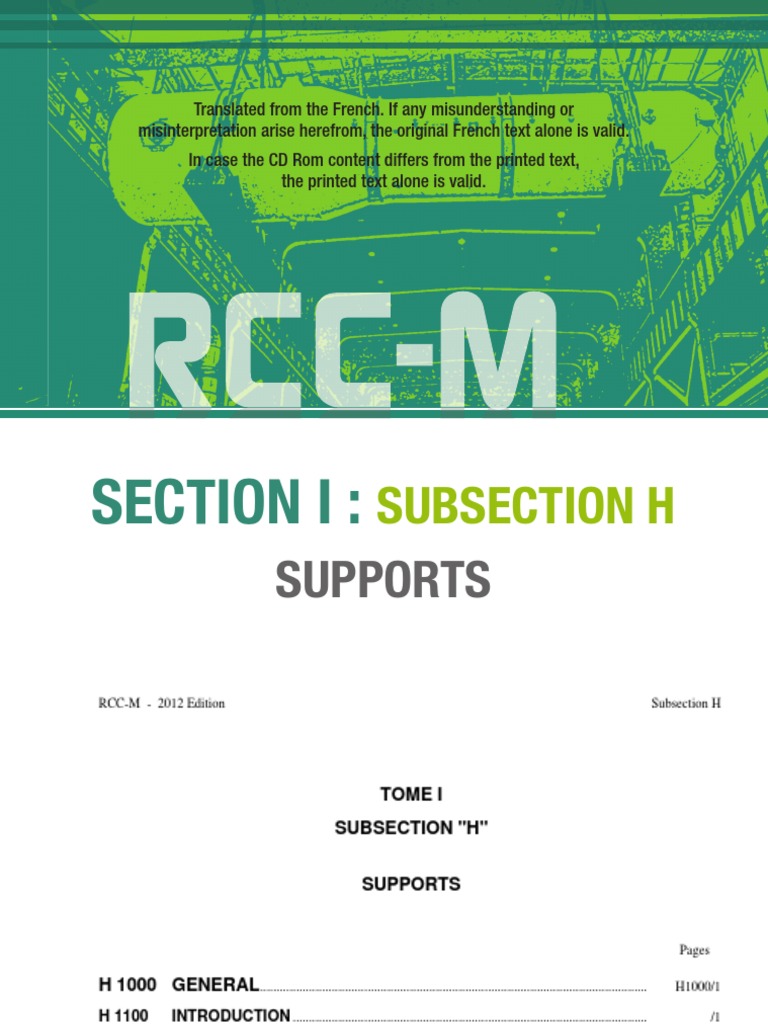 Subsection H: Support Design Rules | PDF | Stress (Mechanics ...