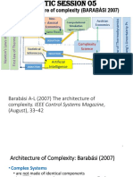 The Architecture of Complexity (BARABÁSI 2007) : Neo-Classical Economics Austrian Economics