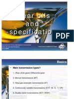 Training Gear Oils and Specs - Petrolab Nov 2008