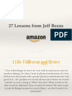 27 Lessons From Jeff Bezos