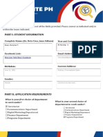 Bayle - El Fuente PH Application Form