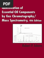 Download Identification essential oil by gc-ms  - robert adam1 by Phuong Nkl SN52015458 doc pdf