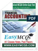 Accounting MCQs and Journal Entries