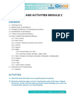 Theory and Activities Module 2: Contents