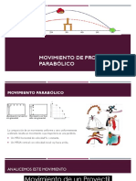 Movimiento de Proyectiles o Parabólico