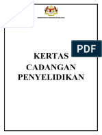 KERTAS CADANGAN PENYELIDIKAN