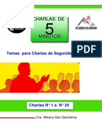 Charlas de 5 Minutos