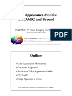 Color Appearance Models: CIECAM02 and Beyond: IS&T/SID 12 Color Imaging Conference