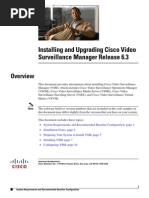 Installing and Upgrading Cisco Video Surveillance Manager (VSM) Release 6.3