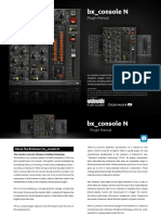 BX - Console N Manual