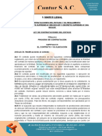 Modificaciones contrato estado