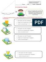 Guía midiendo liquidos 4°competa