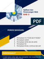 Bab 3 Aplikasi Dan Perancangan Web 1