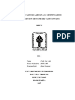 Download Analisis Faktor Faktor yang mempengaruhi pertumbuhan ekonomi DIY by Reza Vahlevi SN52016767 doc pdf