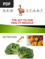 Newstart: Nutrition Exercise Water Sunlight Temperance Air Rest Trust ...