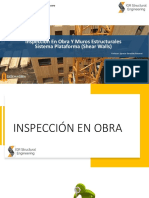 Clase 17-Clase 18-Clase 19 Inpsección en Obra y Muros Estructurales Sistema Plataforma