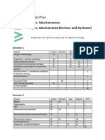 Mechatronic Devices and Systems - MSC