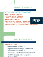 Import Finance