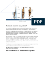 Anatomia Topografica